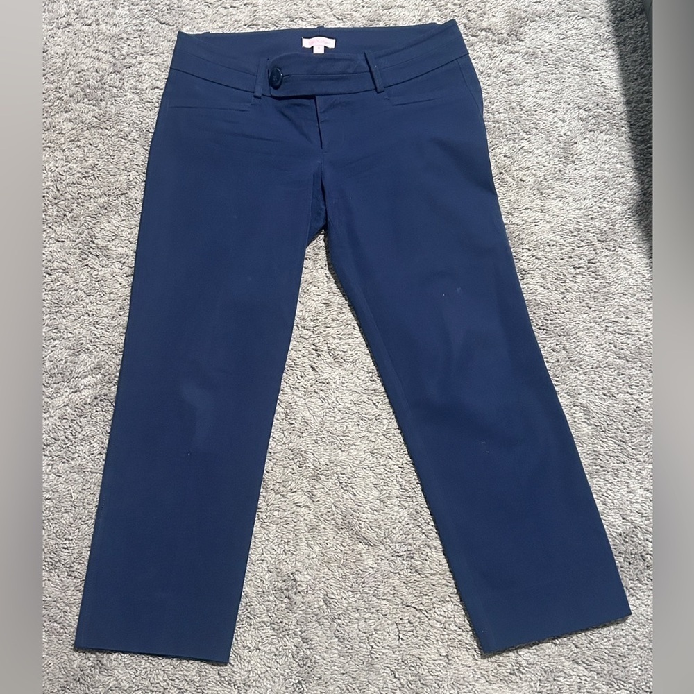 LILLY PULITZER pants. Size 8. Blue